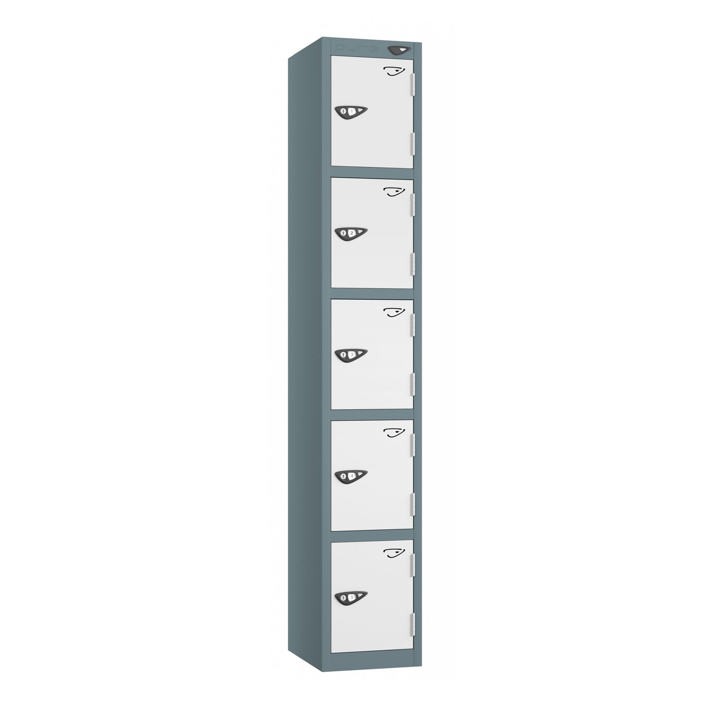 Pure Prime 5 Door Locker H1800xW450xD450mm