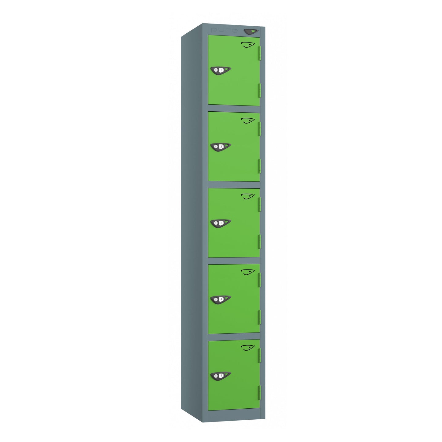 Pure Prime 5 Door Locker H1800xW450xD450mm