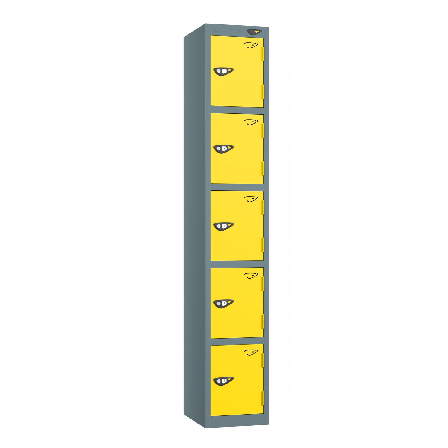 Pure Prime 5 Door Locker H1800xW450xD450mm