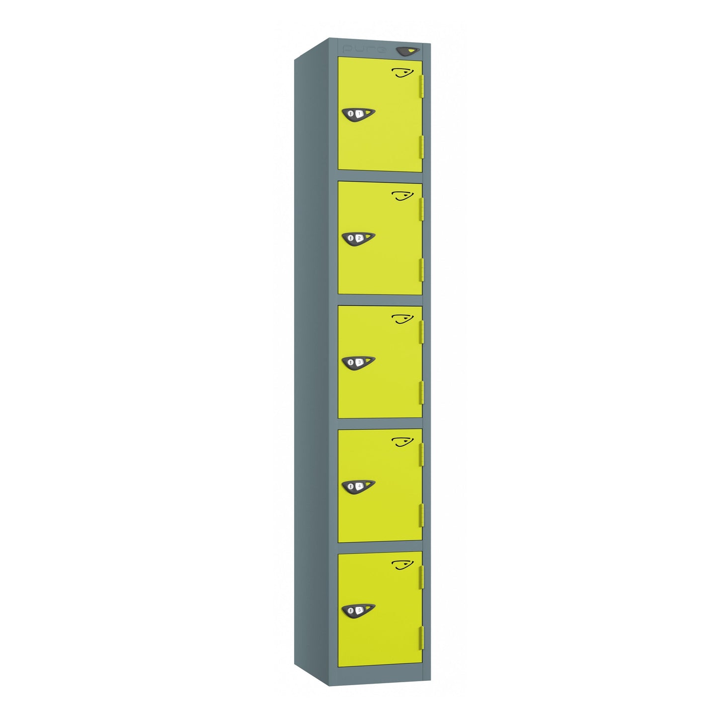 Pure Prime 5 Door Locker H1800xW450xD450mm