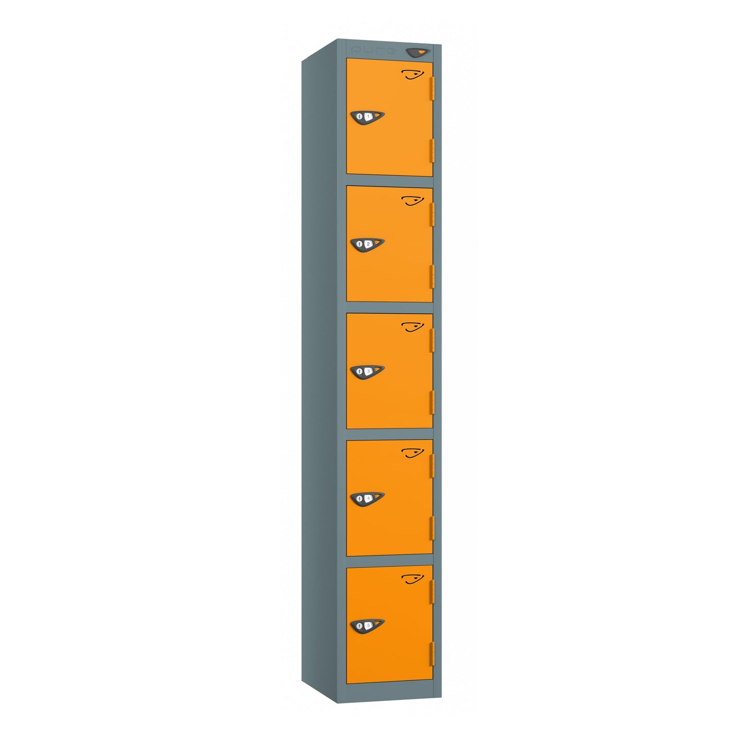 Pure Prime 5 Door Locker H1800xW450xD450mm