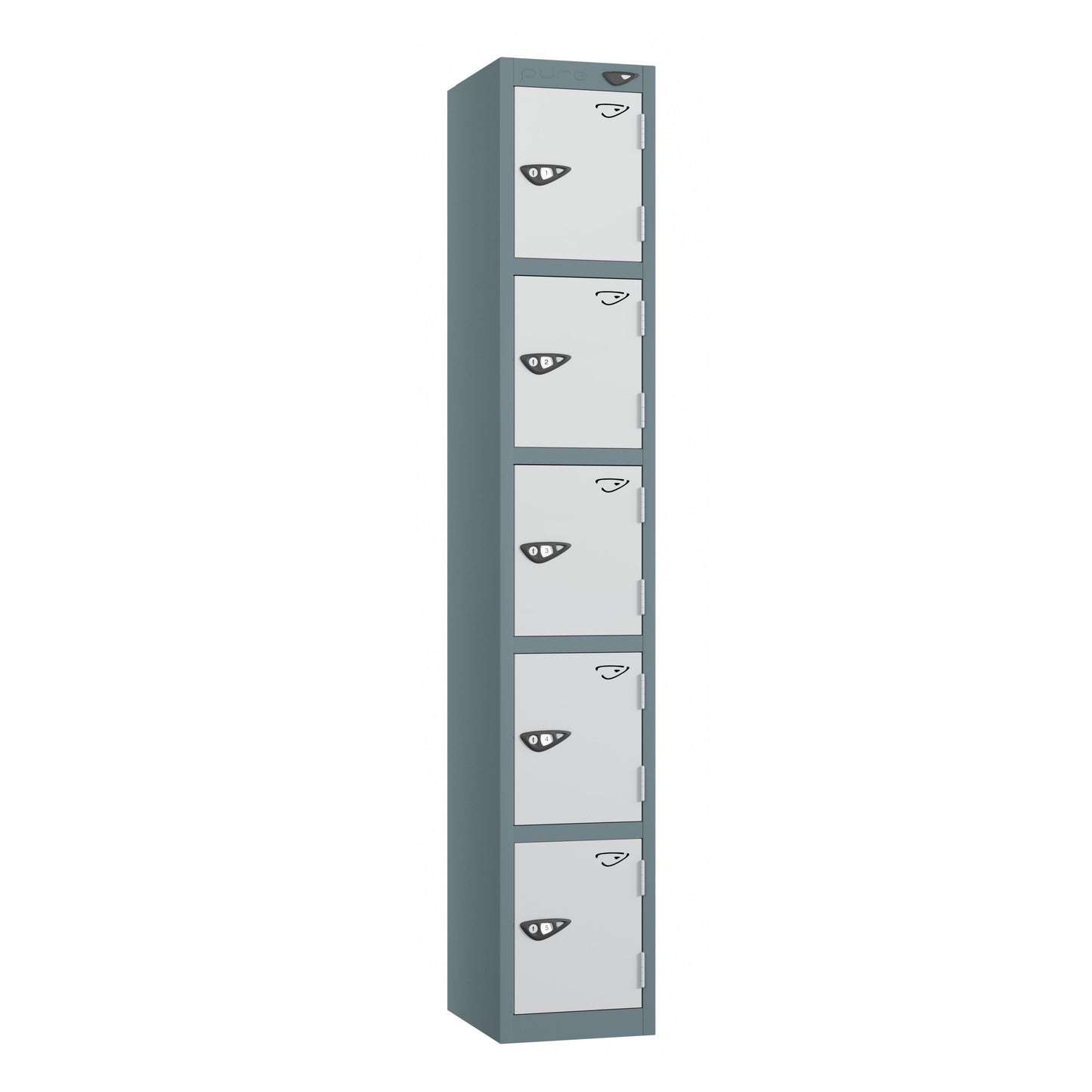 Pure Prime 5 Door Locker H1800xW450xD450mm