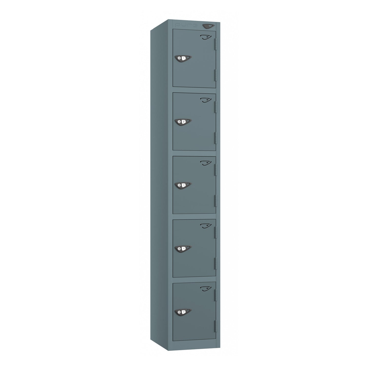 Pure Prime 5 Door Locker H1800xW450xD450mm