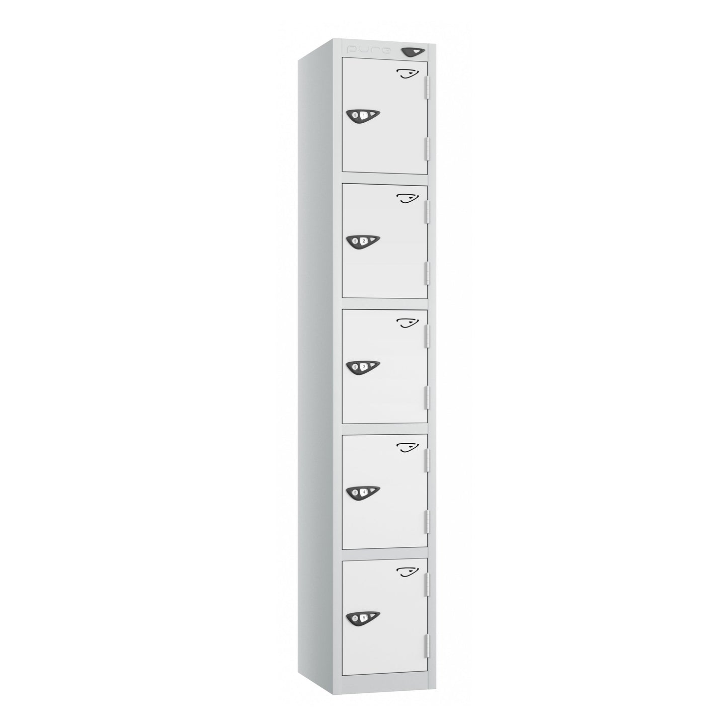 Pure Prime 5 Door Locker H1800xW450xD450mm