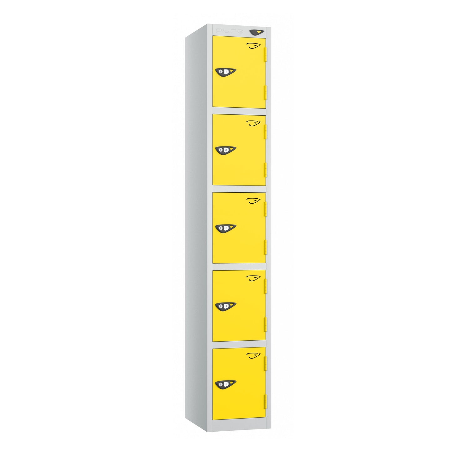 Pure Prime 5 Door Locker H1800xW450xD450mm