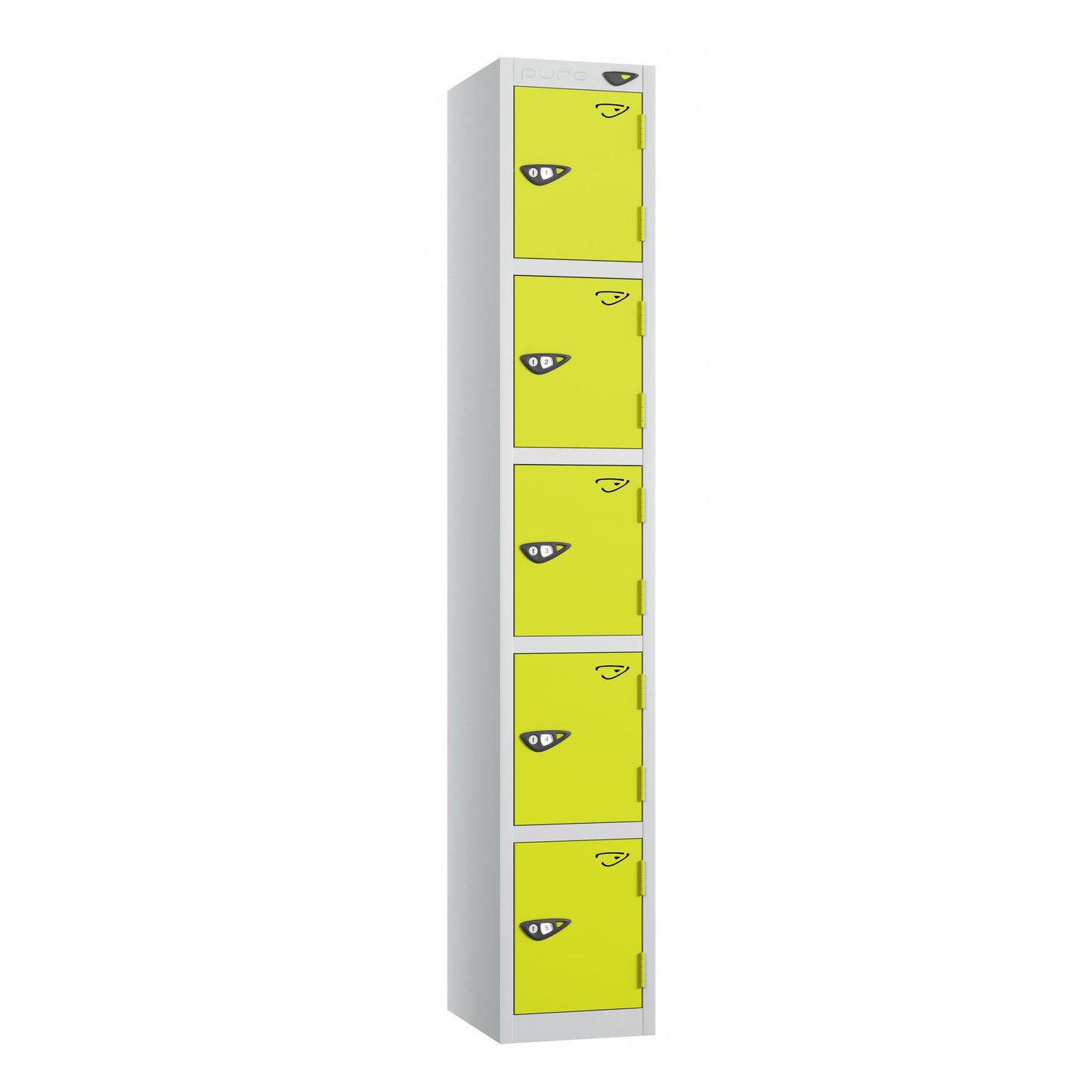 Pure Prime 5 Door Locker H1800xW450xD450mm