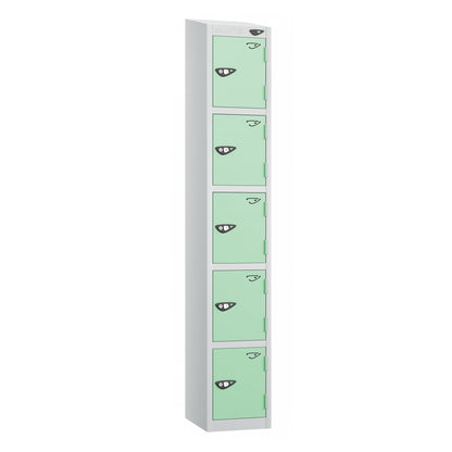 Pure Prime 5 Door Sloping Top Locker H1950/1800xW300xD450mm