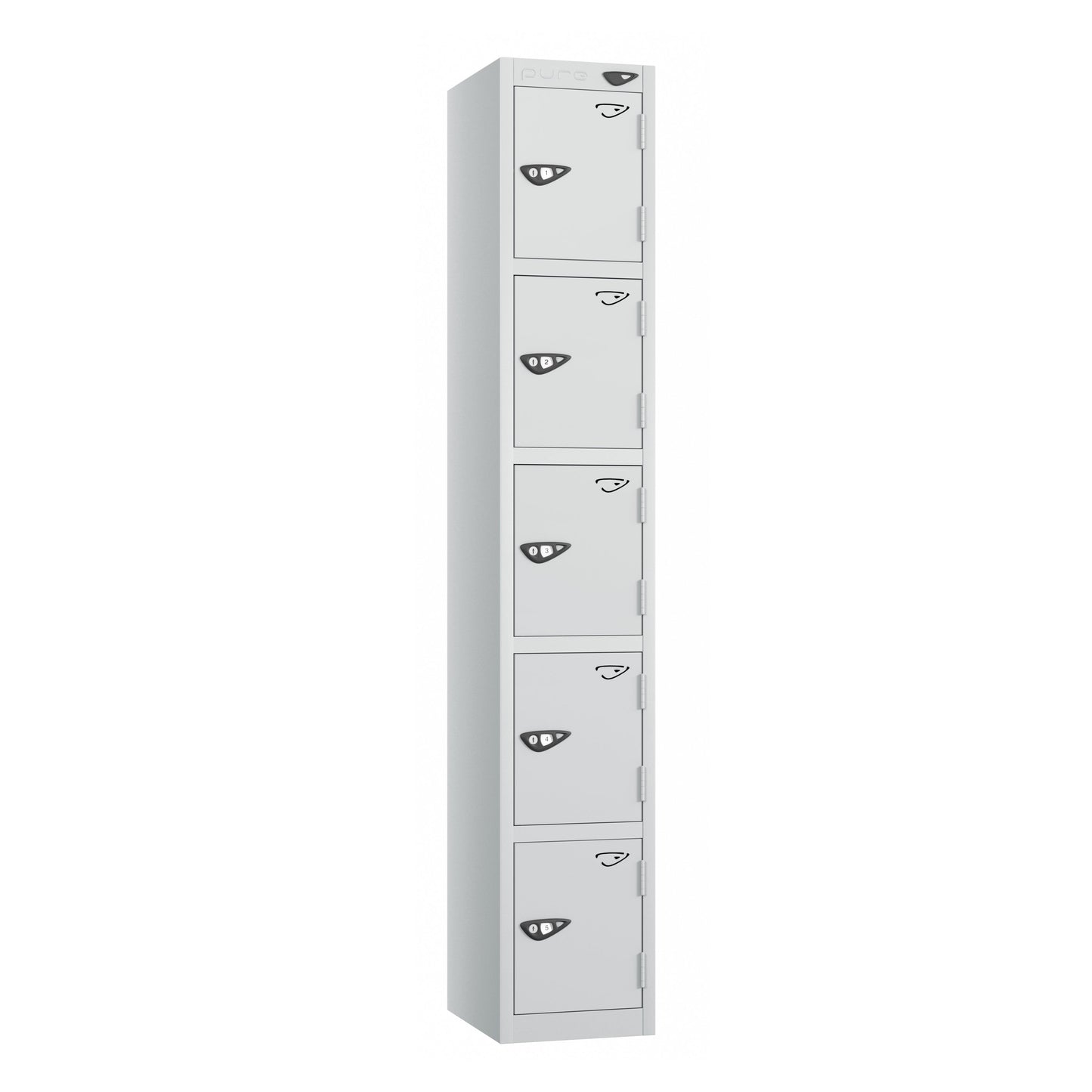 Pure Prime 5 Door Locker H1800xW450xD450mm