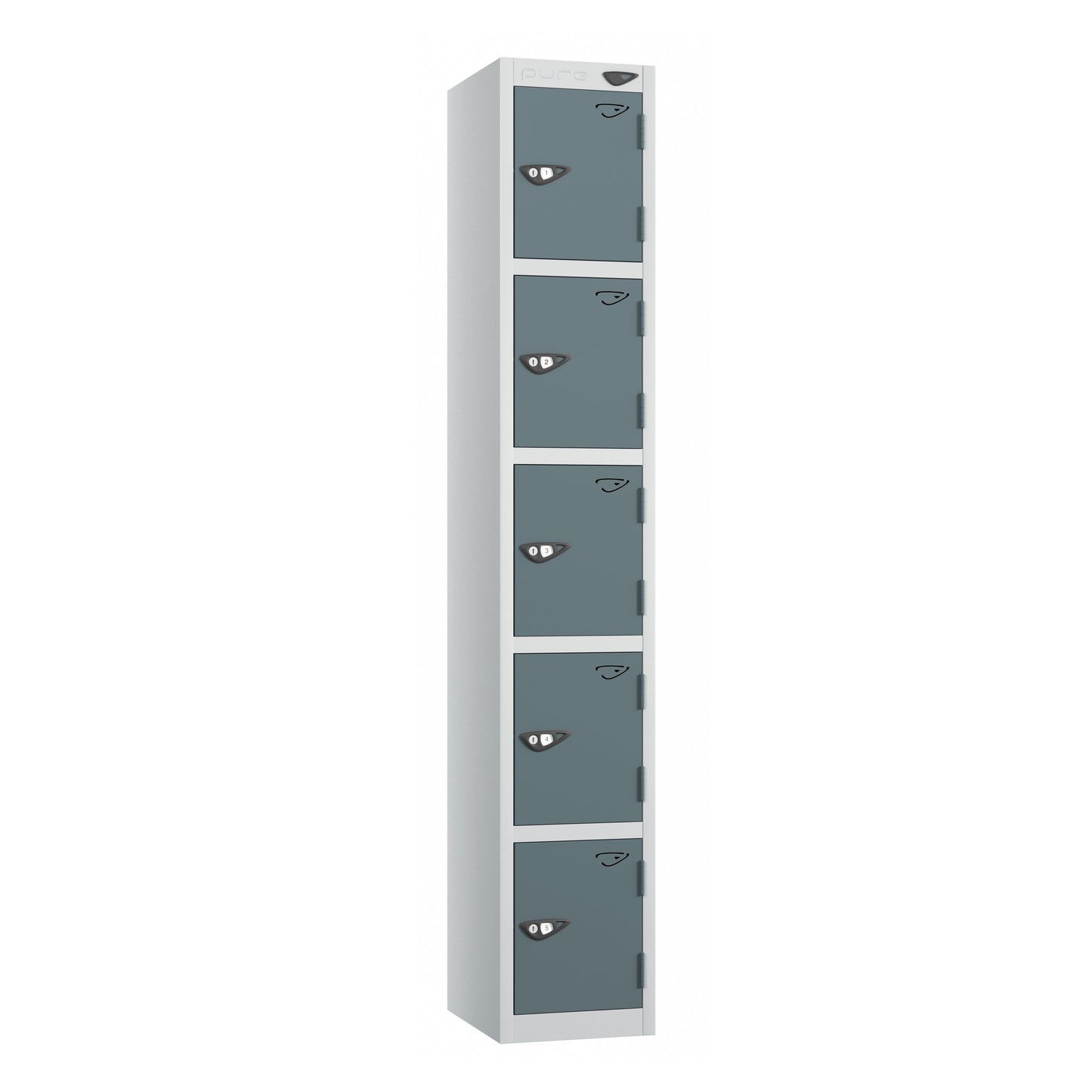 Pure Prime 5 Door Locker H1800xW450xD450mm