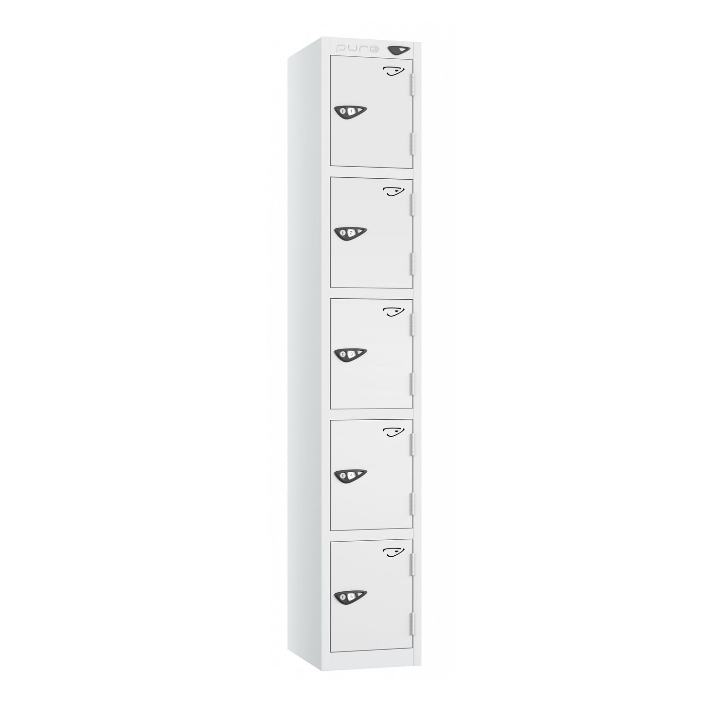 Pure Prime 5 Door Locker H1800xW450xD450mm