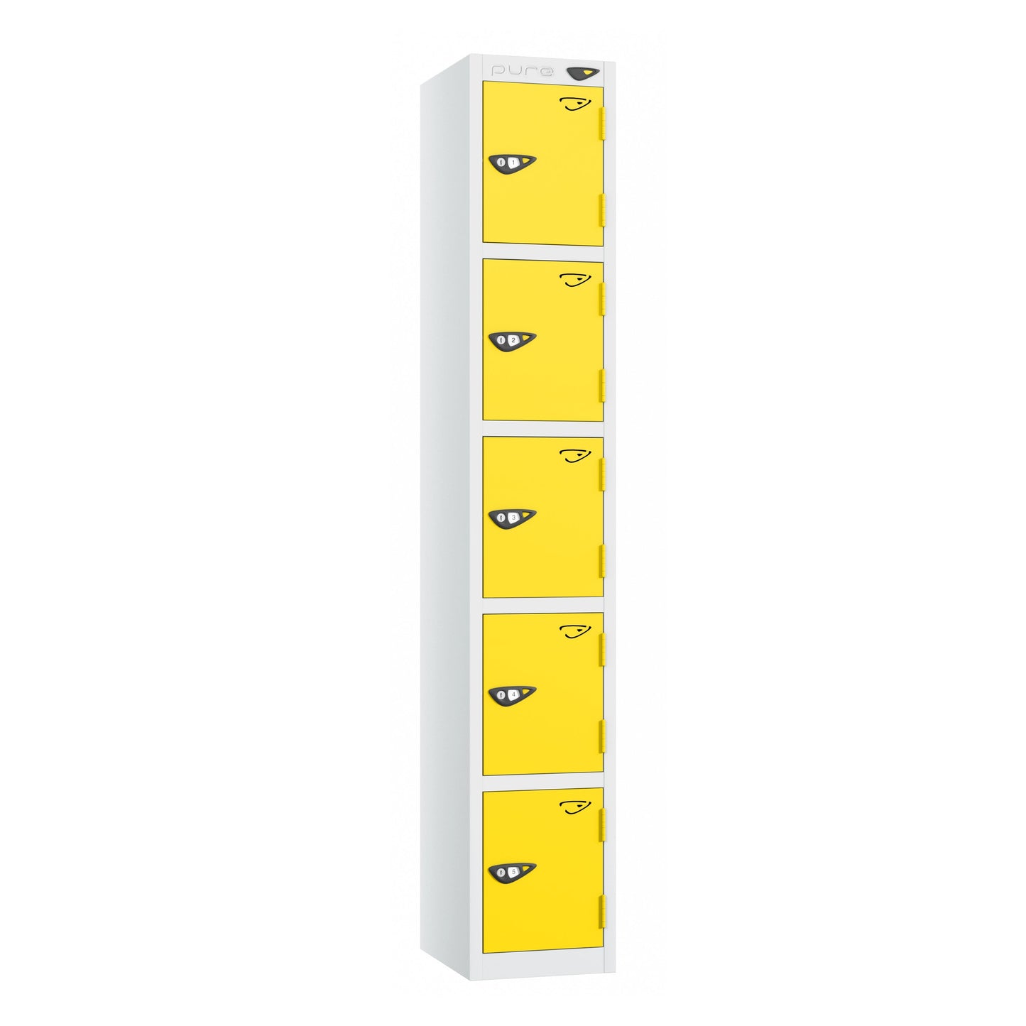 Pure Prime 5 Door Locker H1800xW450xD450mm