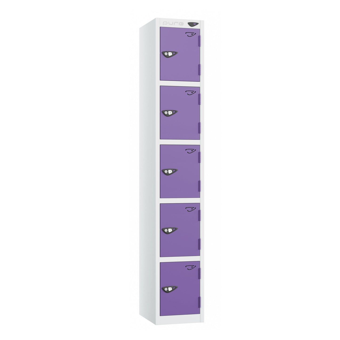 Pure Prime 5 Door Locker H1800xW450xD450mm