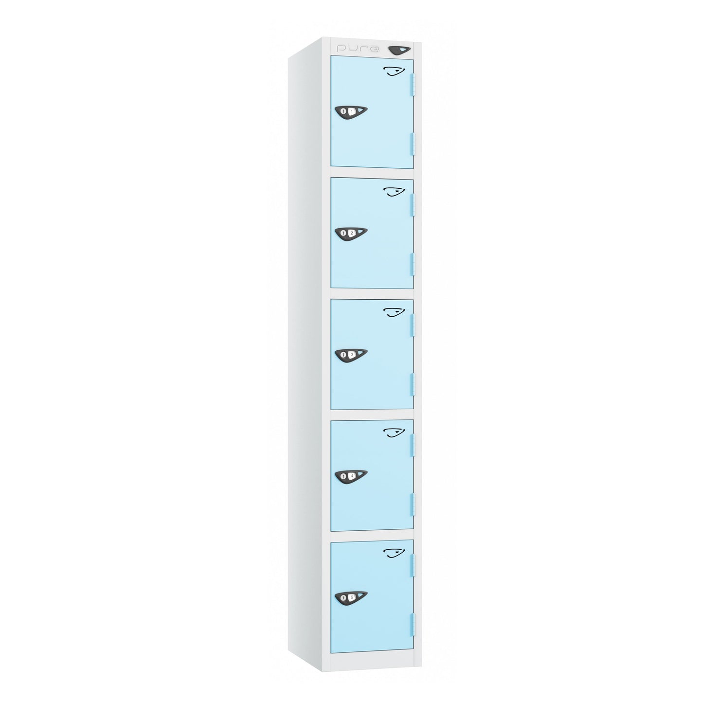 Pure Prime 5 Door Locker H1800xW450xD450mm