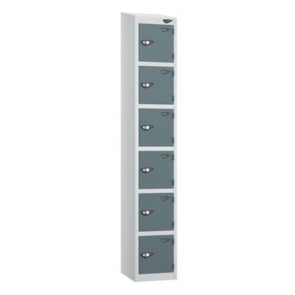 Pure Prime 6 Door Sloping Top Locker H1950/1800xW300xD450mm