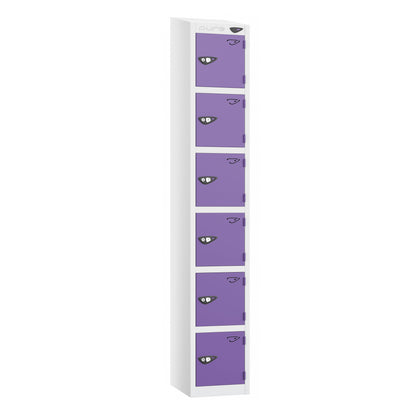 Pure Prime 6 Door Sloping Top Locker H1950/1800xW300xD450mm