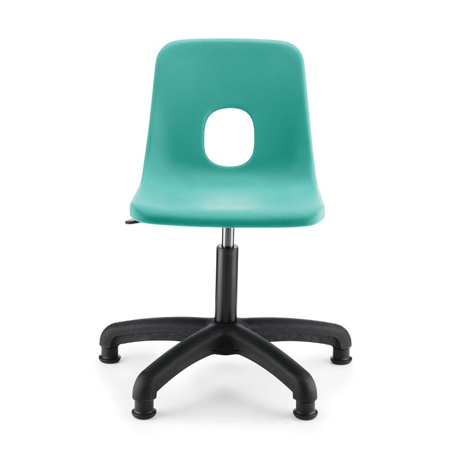 Series E Poly Swivel Chair with Glides Jade CS30300