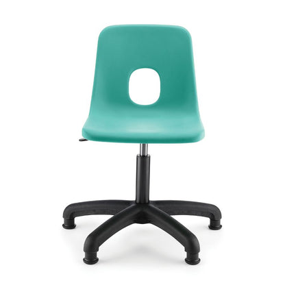 Series E Poly Swivel Chair with Glides Jade CS30300