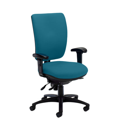 Ergonomic 24hr Task Chair Height Adjustable Arms