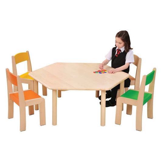 Hexagonal Table Size 1 For Ages 3-4.