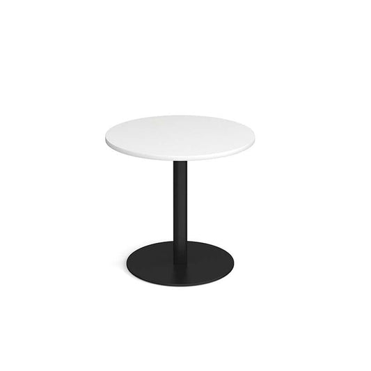 Circular Table With Black Radial Dome Base H750Mm