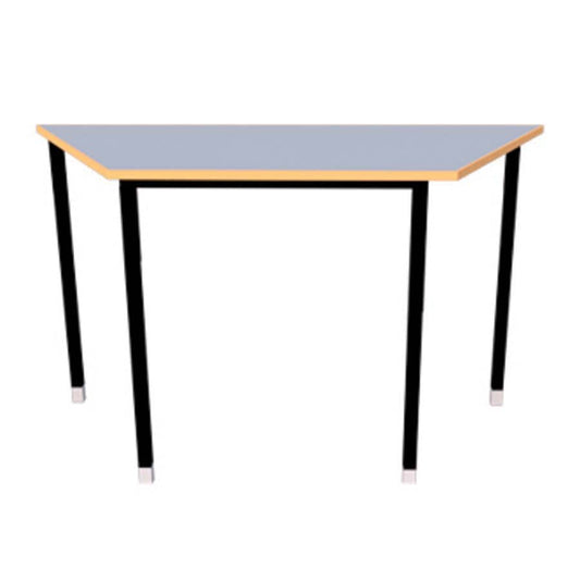 Morleys Fully Welded Height Adjustable Classroom Table 1200x600 Trapezoidal Spray PU Edge