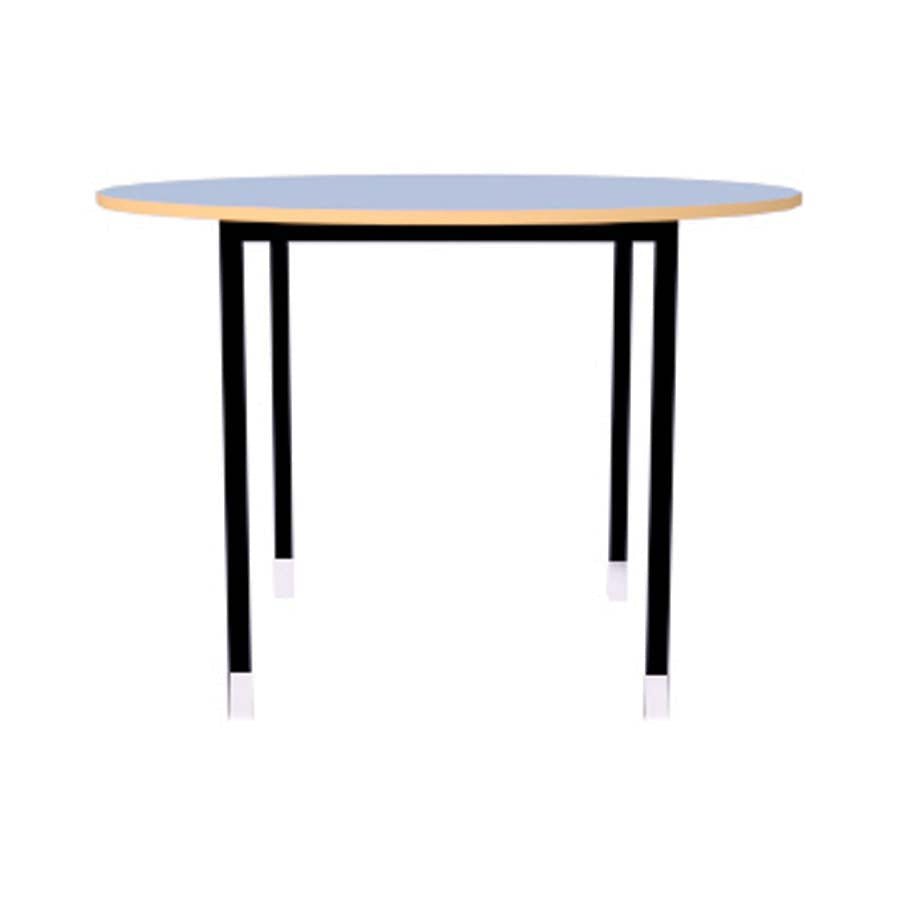 Morleys Fully Welded Height Adjustable Classroom Table dia.1100 Circular MDF Edge