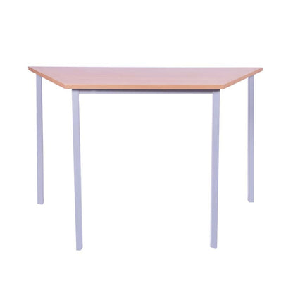 Morleys Fully Welded Classroom Table 1100x550 Trapezoidal MDF Edge