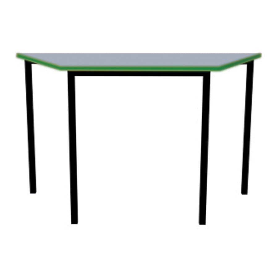 Morleys Fully Welded Classroom Table 1100x550 Trapezoidal ABS Edge