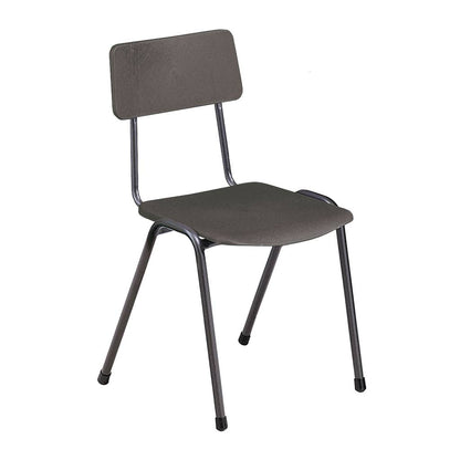 Two Piece Poly Chair Black CS30488