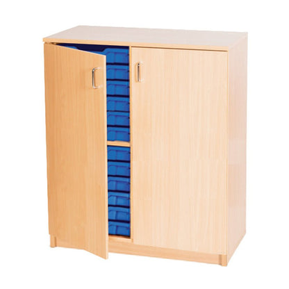Smart Storage 20 Tray Double Static Unit Lockable Doors