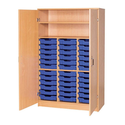 Smart Storage 36 Tray Cupboard Lockable Trays