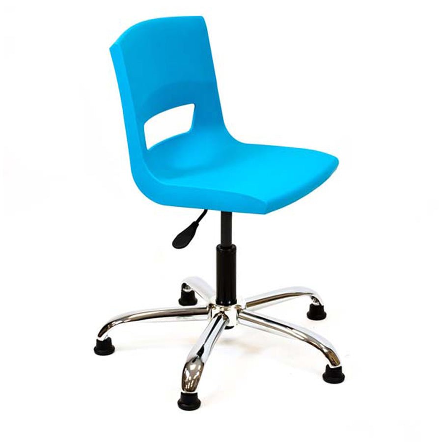 Postura Classroom IT Swivel Chair Chrome