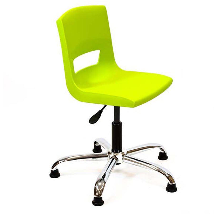 Postura Classroom IT Swivel Chair Chrome