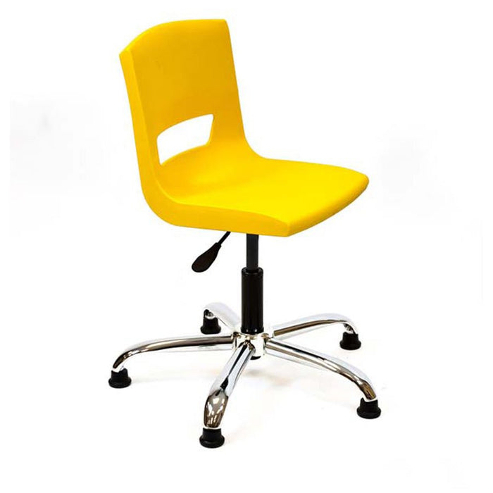 Postura Classroom IT Swivel Chair Chrome